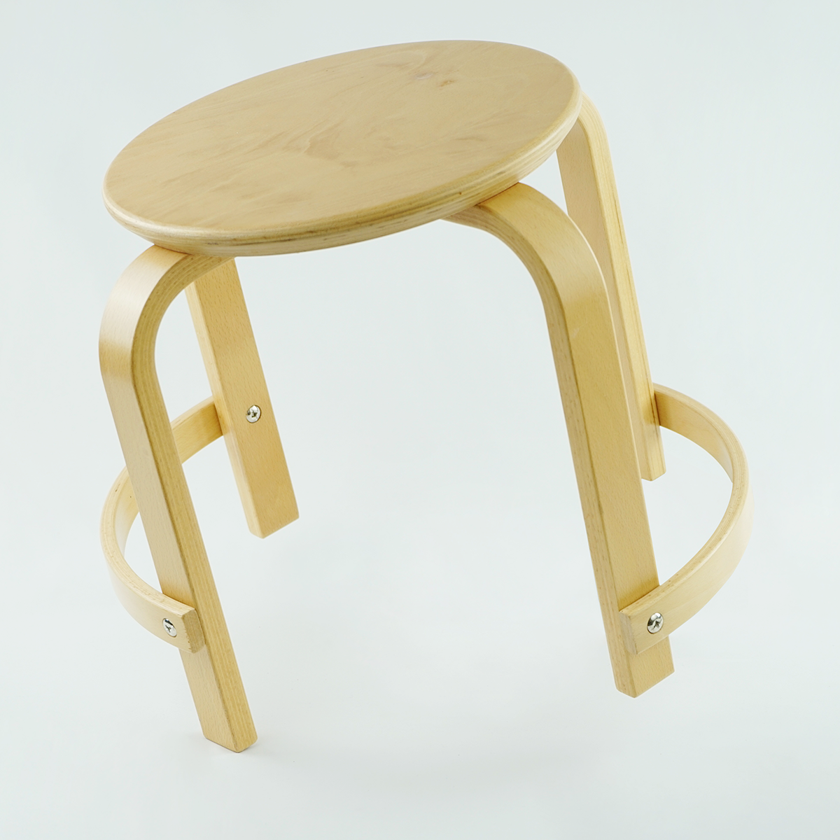 Hocker mit 2 Fußstützen, Sitzhöhe 42 cm