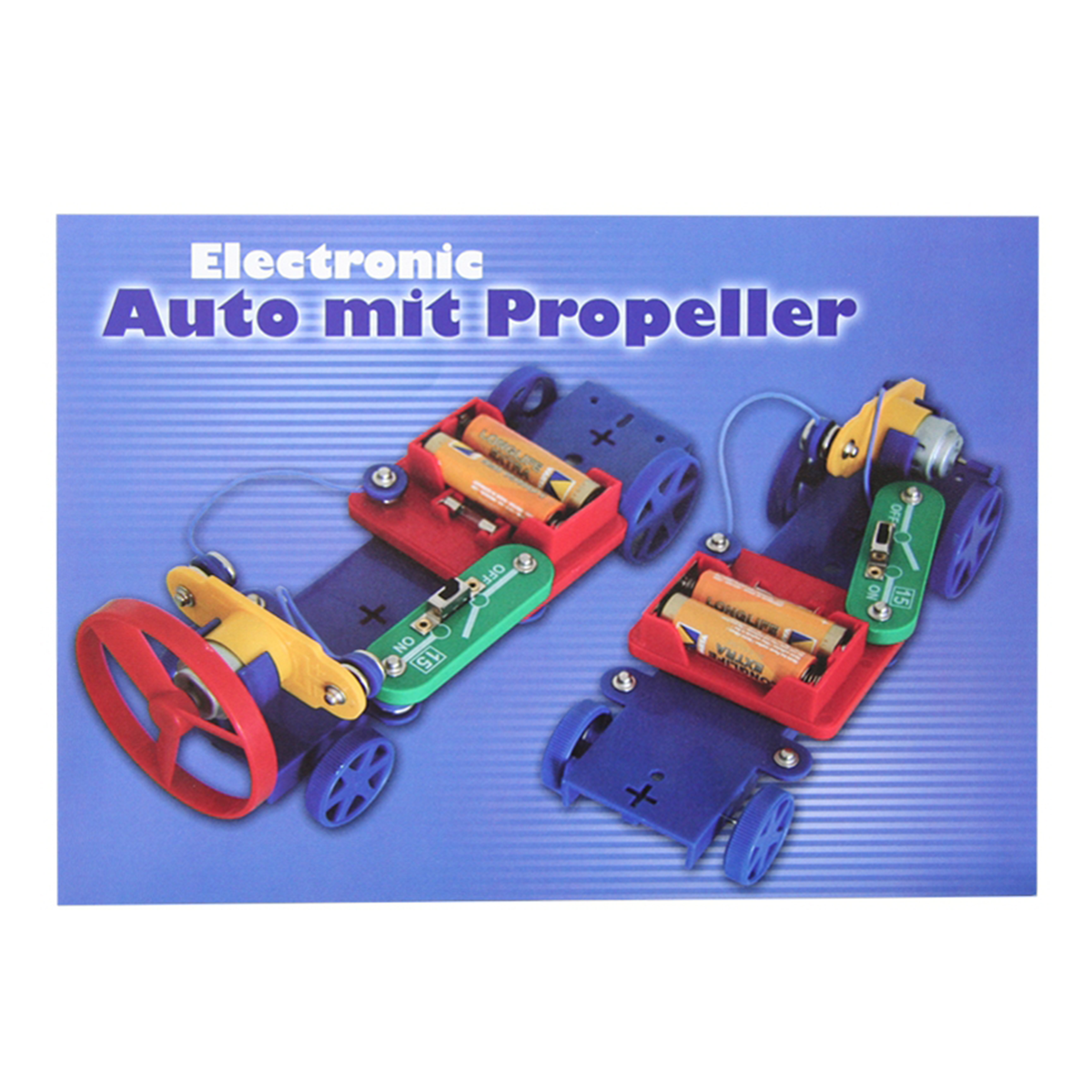 Electronic-Set Auto mit Propeller