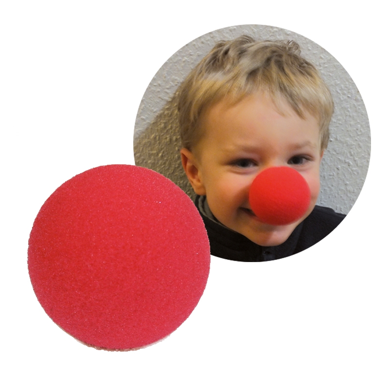 Clownsnase-Set, 12 Stück