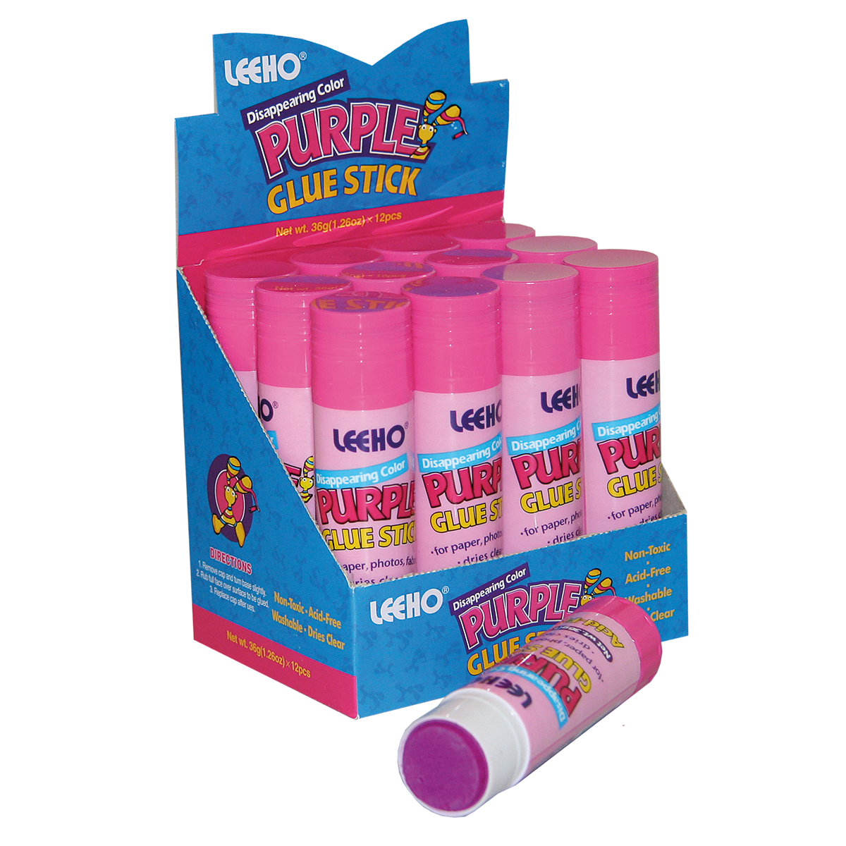 Klebestift (36g)-Sparset, 12 Klebestifte