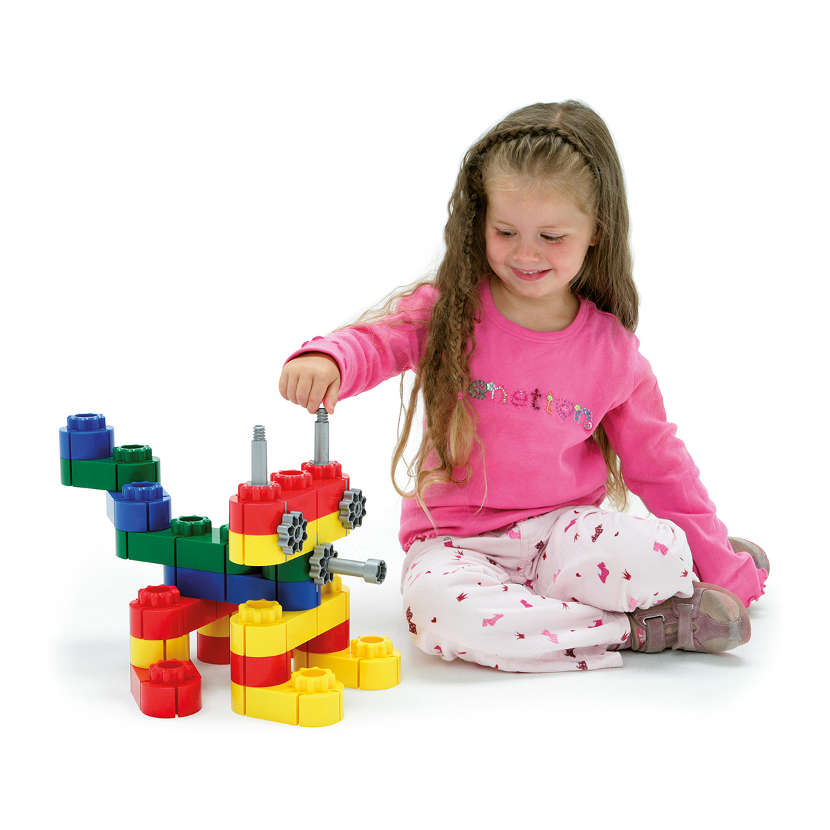 kiditec® Baukasten, 122 Teile