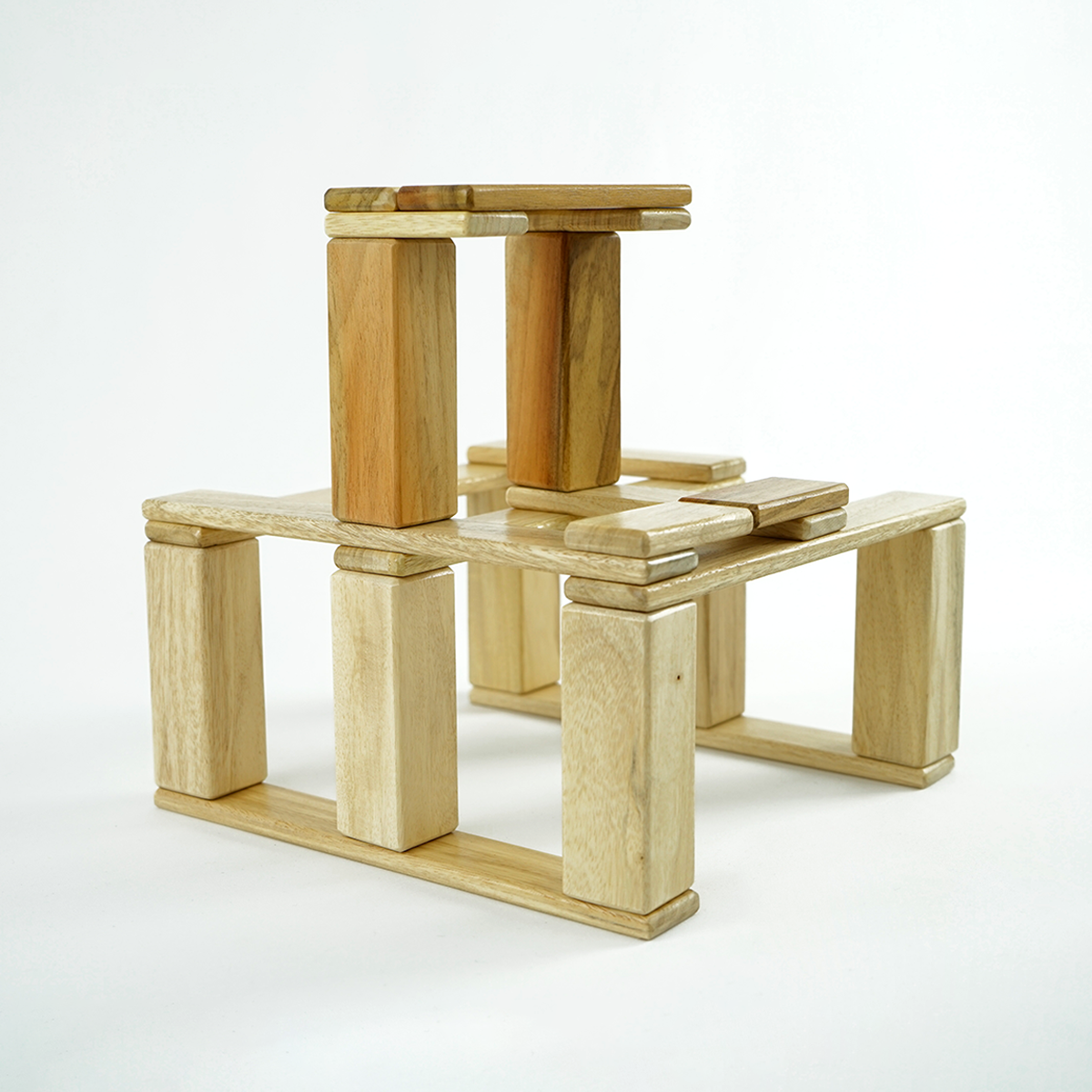 tegu-Magnetisches Entdeckerset natur, 22-teilig