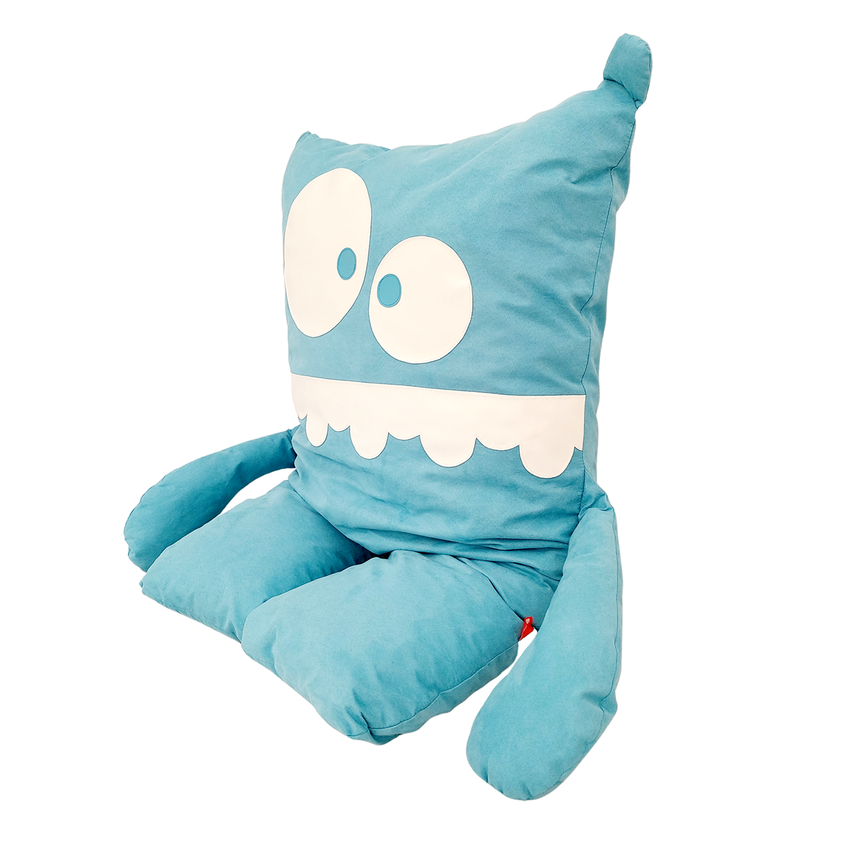Knuddeliges Monsterkissen "BlueBooh"