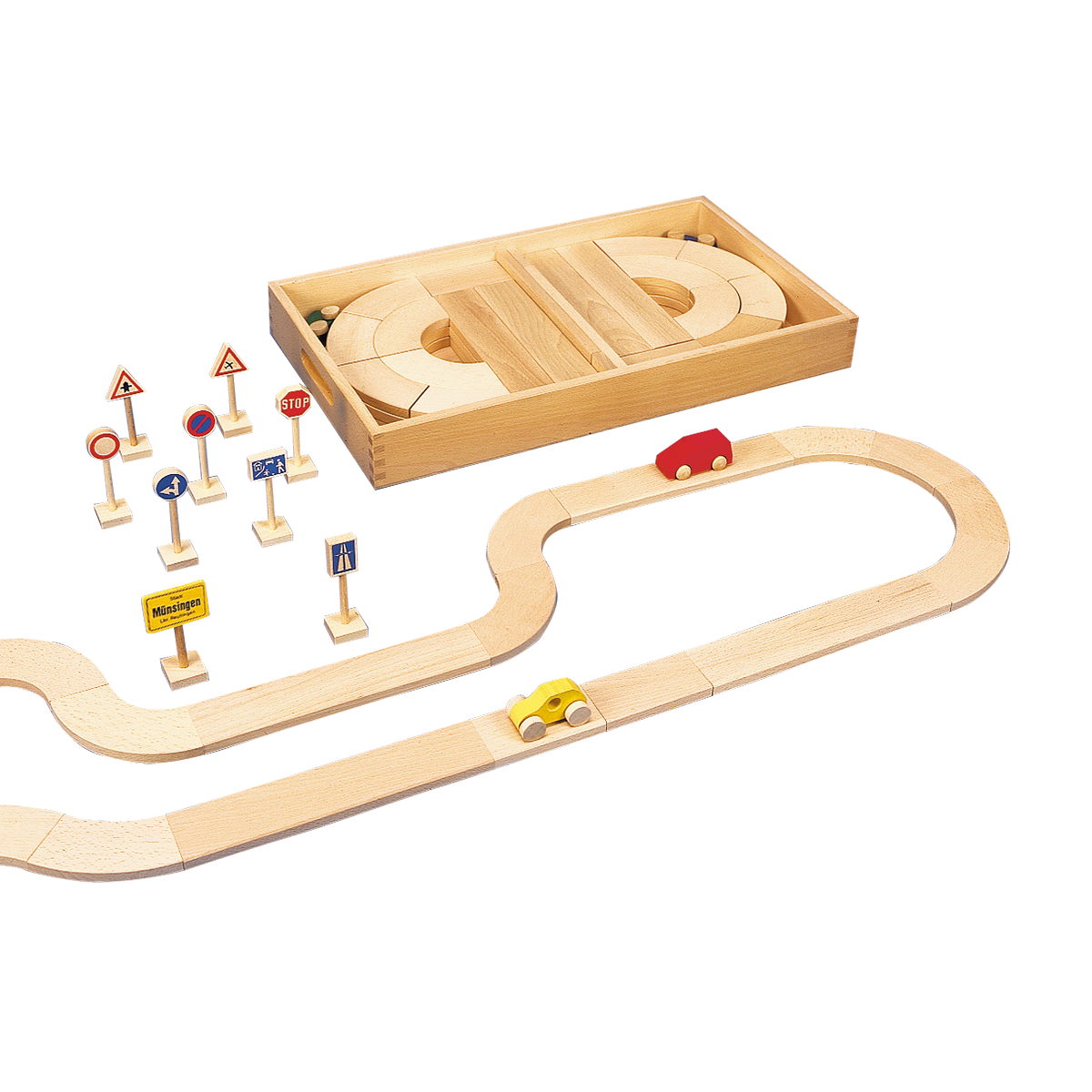 Fröbel Autobahn-Set, 82-teilig