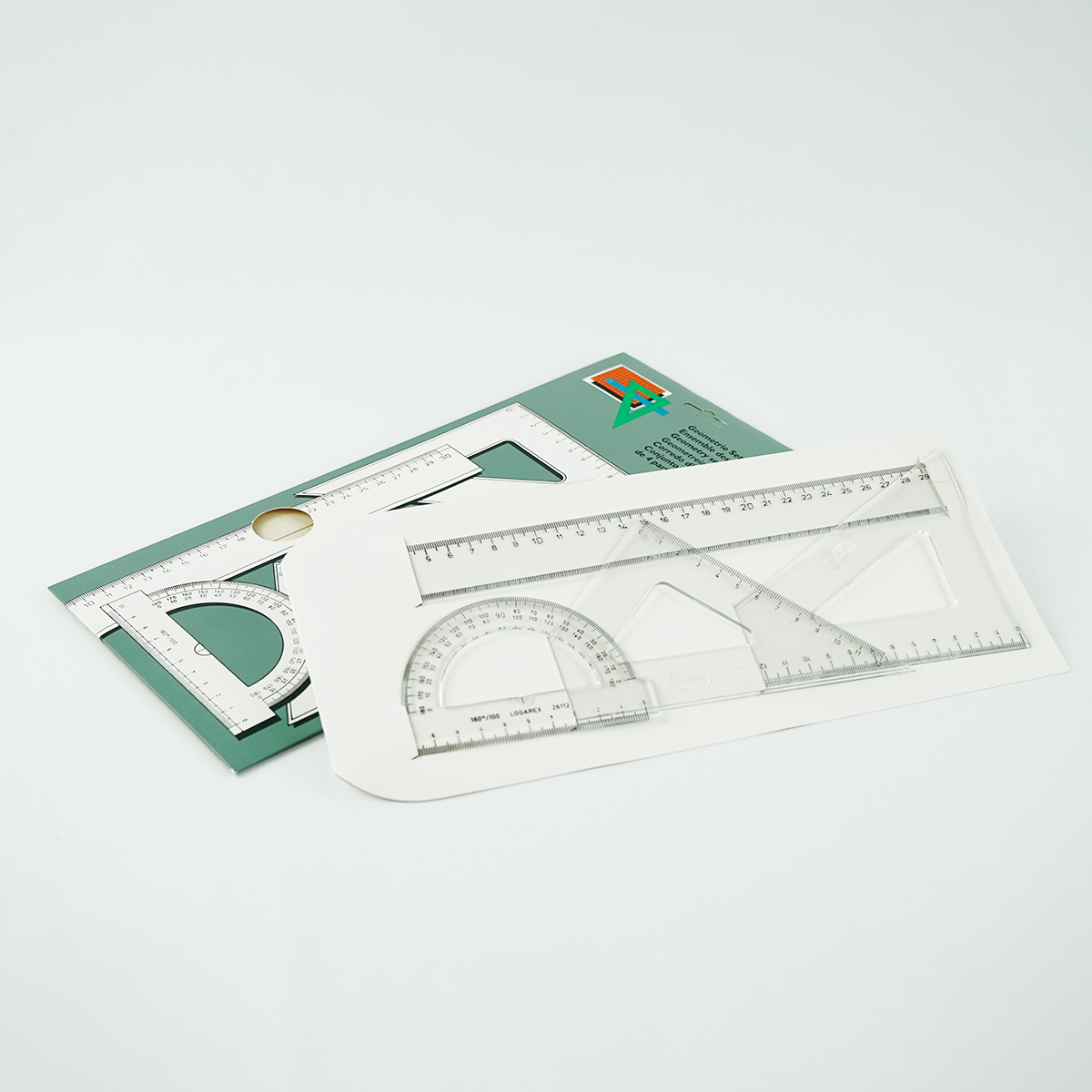Geometrie-Set, 4-teilig
