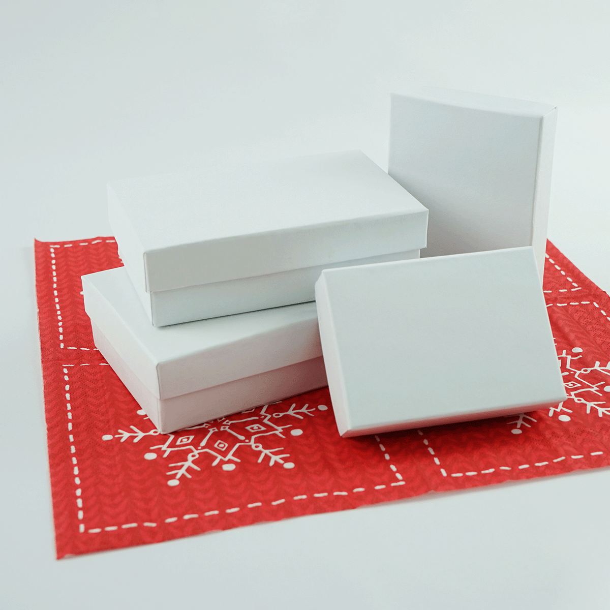 Geschenkboxen zum Selbstgestalten, 4-teilig