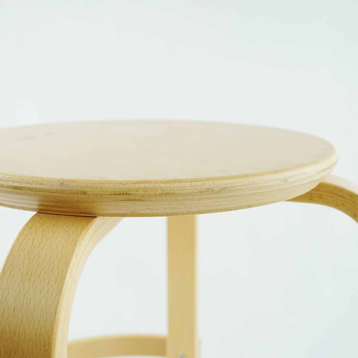 Hocker mit 2 Fußstützen, Sitzhöhe 42 cm