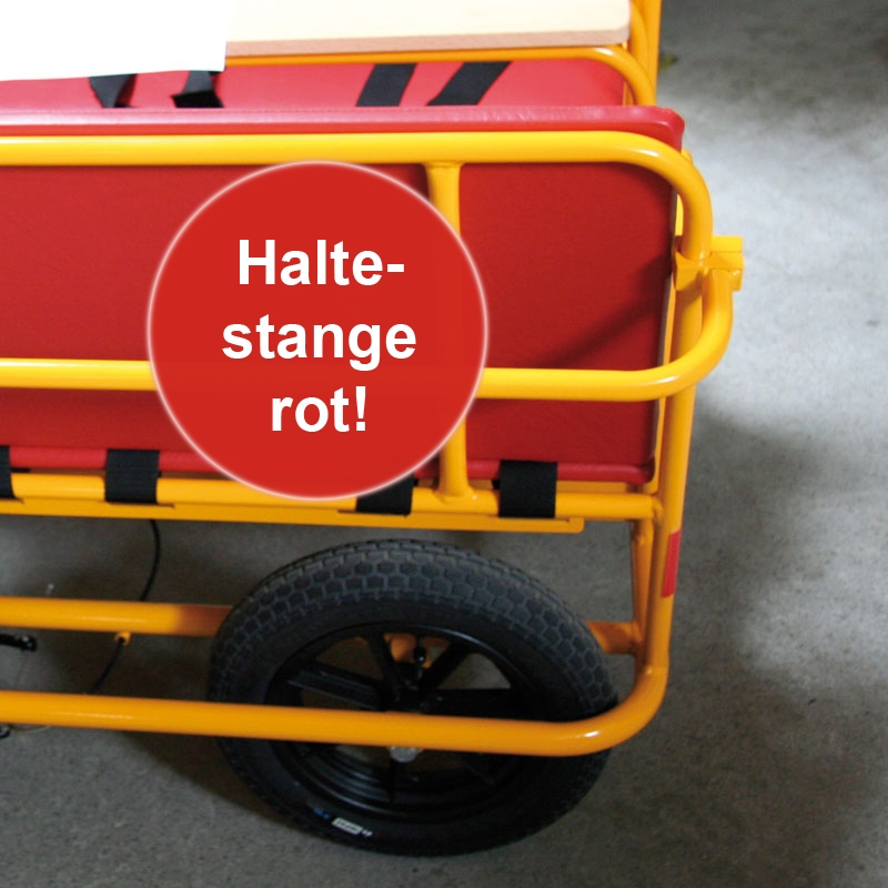 Haltestangen 2er-Set in Rot