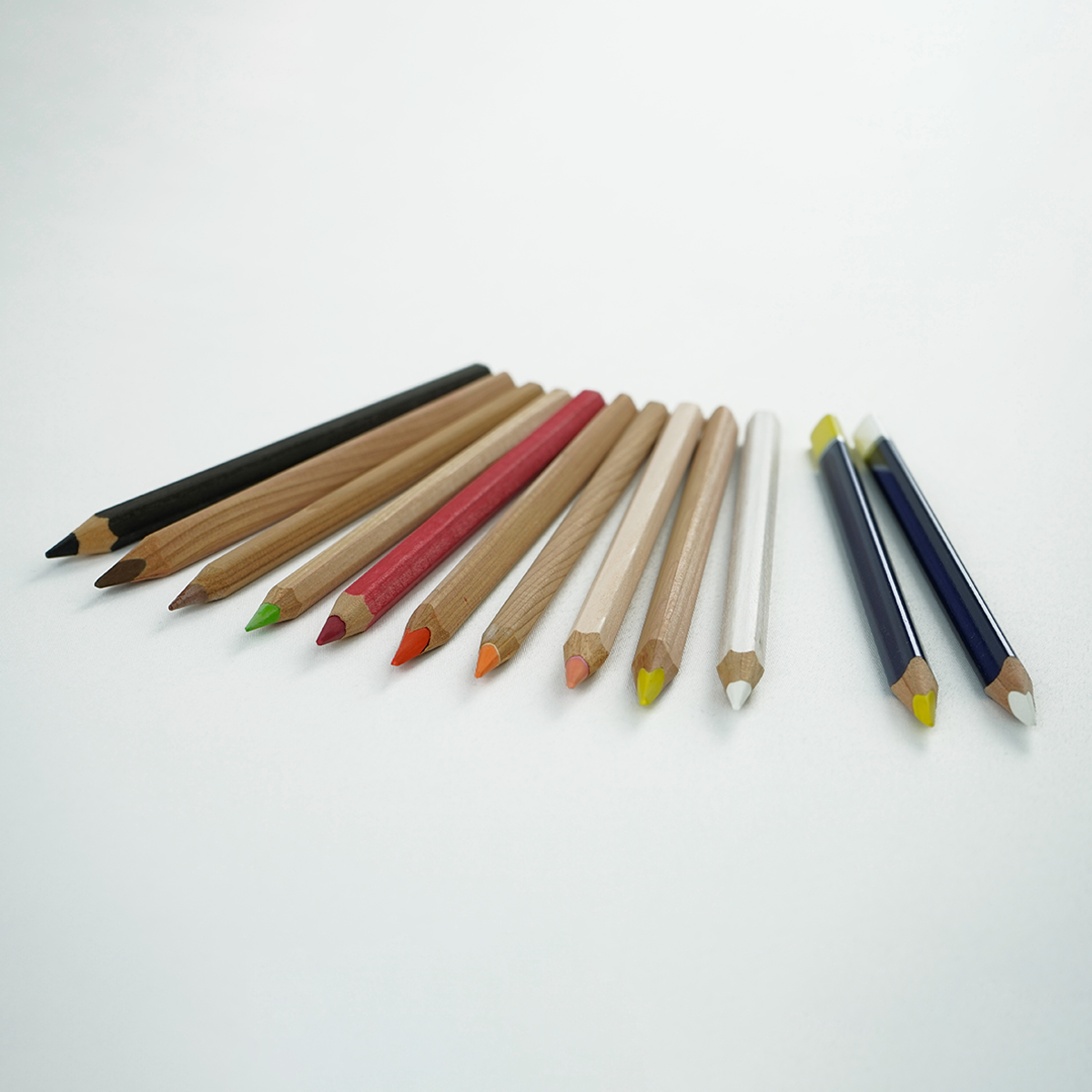 Buntstifte-Set dick, 12-teilig