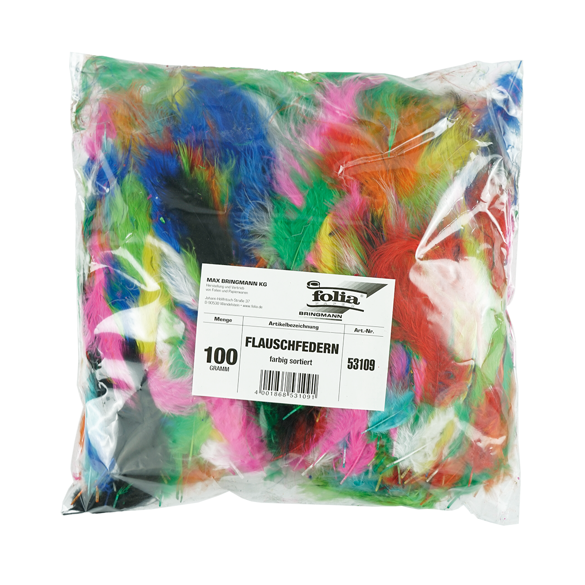 Bastelfedermischung, 100 g