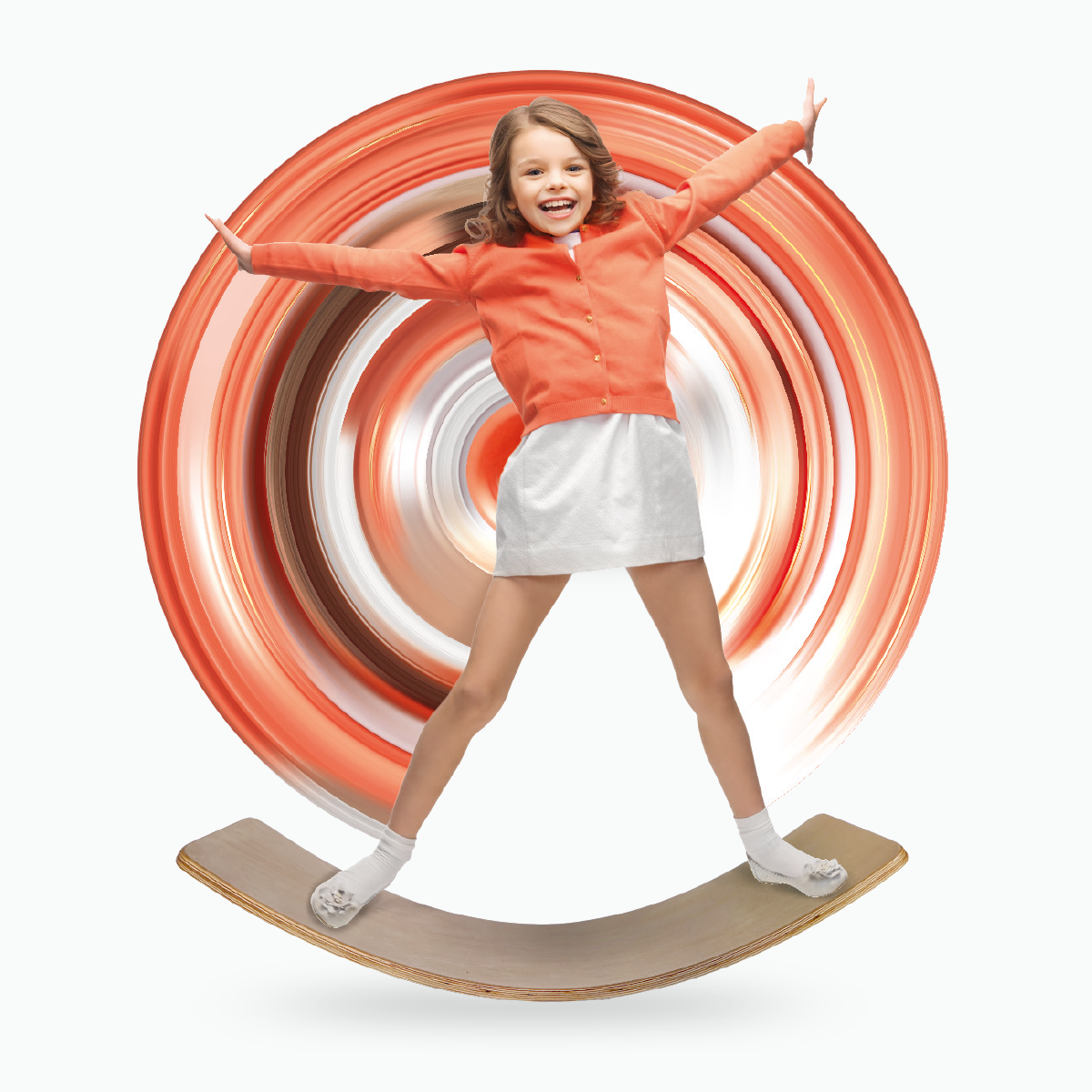 Balance-Board "Wobble", Gr.S, Länge 90 cm