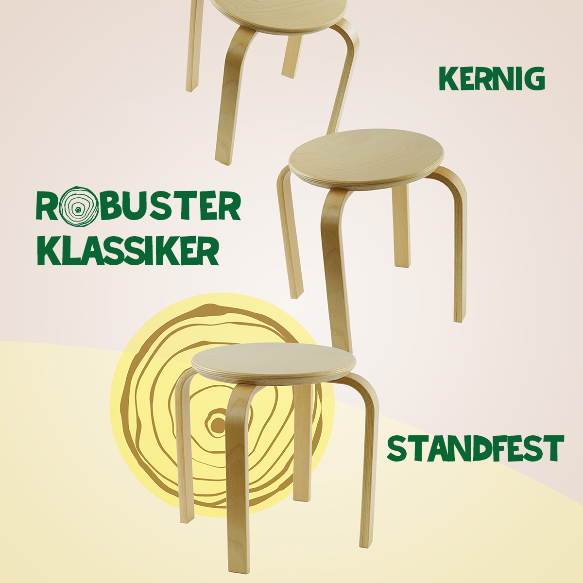 Hocker, Sitzhöhe 26 cm