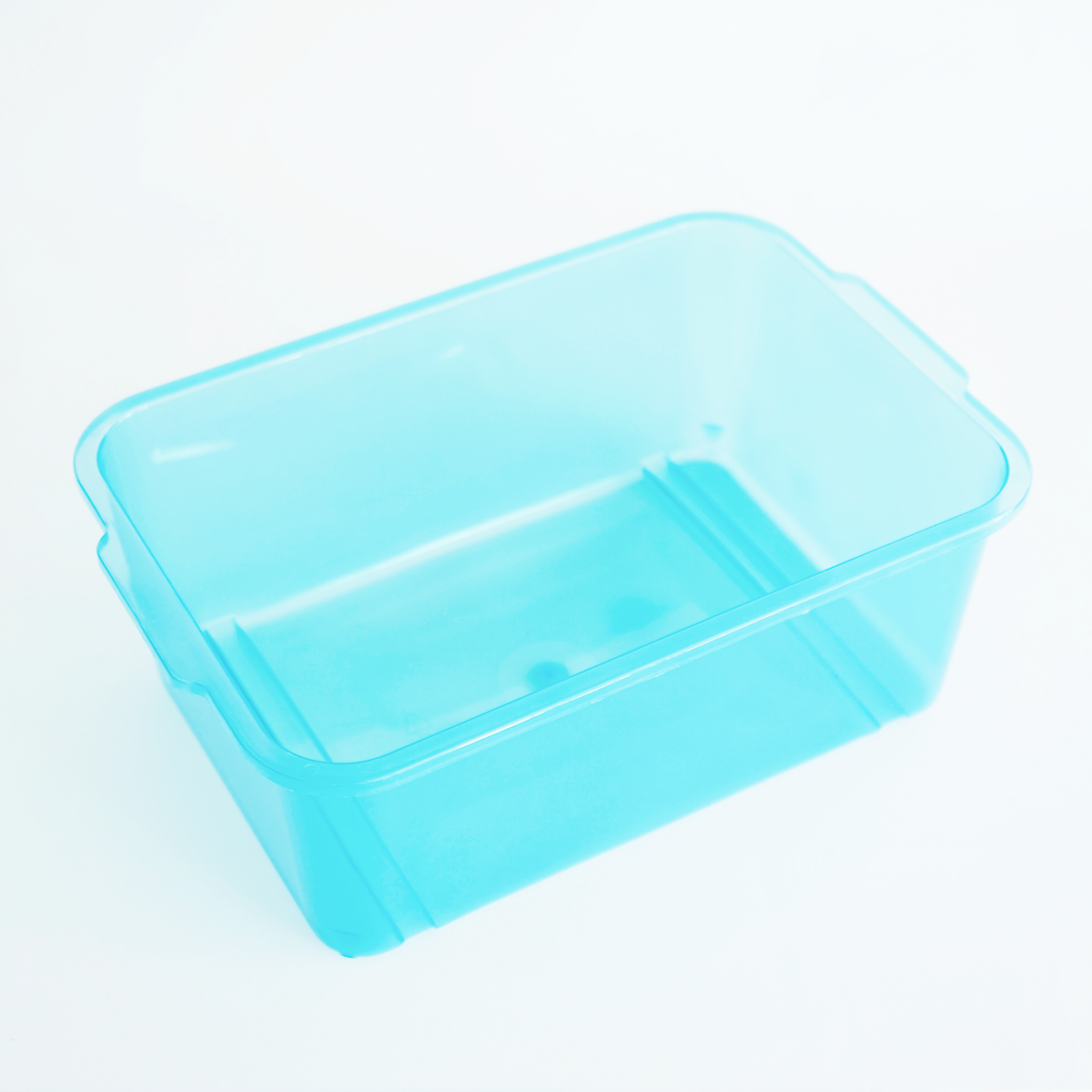 Eigentumswanne, transparent, Farbe Hellblau, 1 Stück, B20xH11xT30 cm