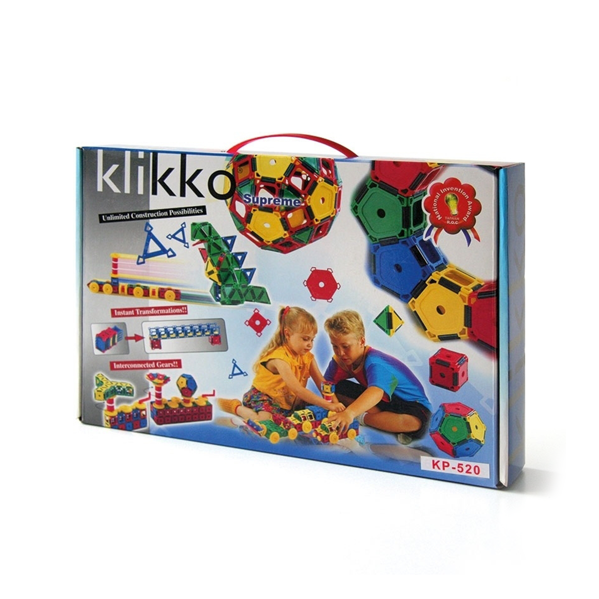 Klikko Grundbaukasten mini, 520 Teile