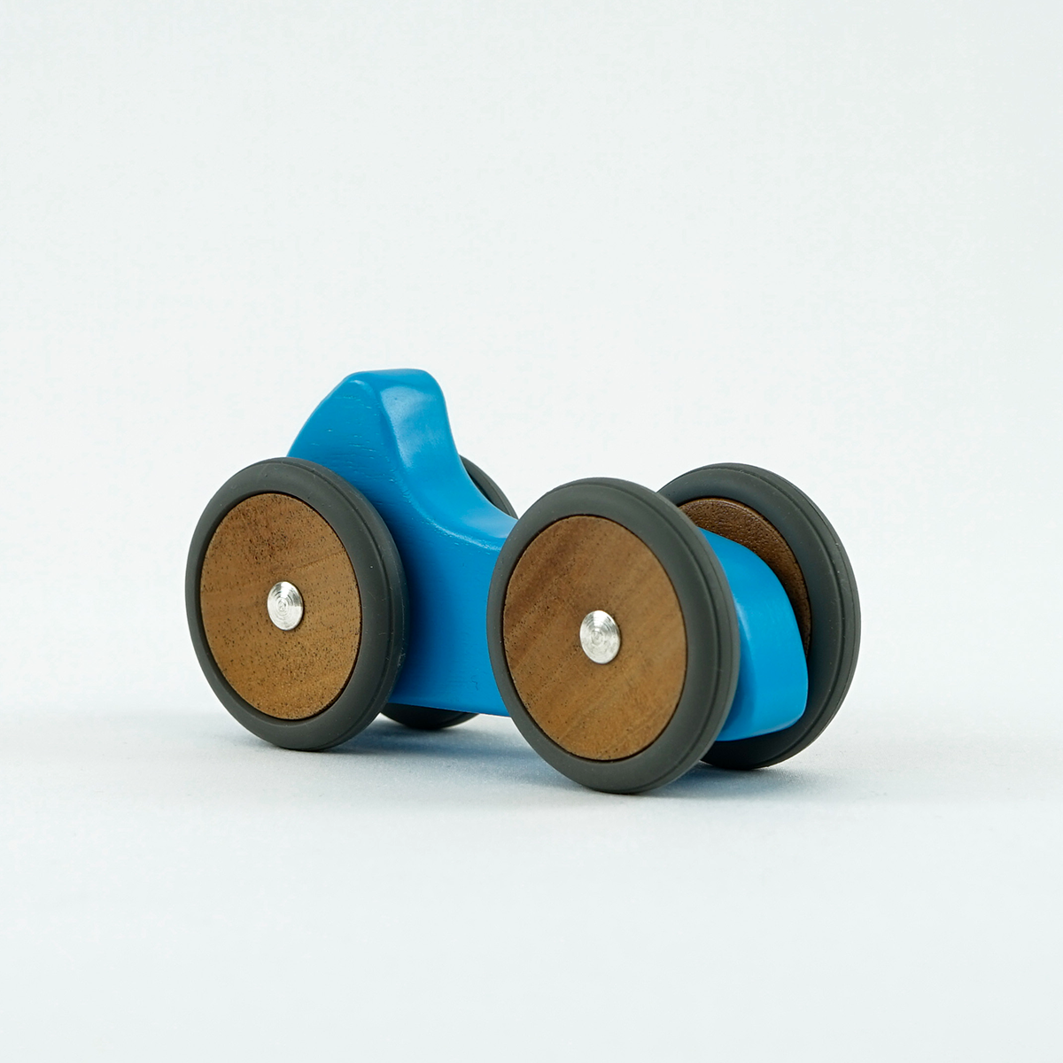 tegu-Magnetisches Auto-Set "Renner Riley Roadster" blau