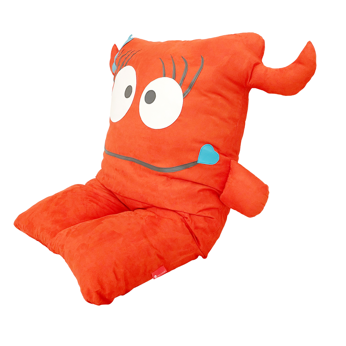 Knuddeliges Monsterkissen "Flocke"