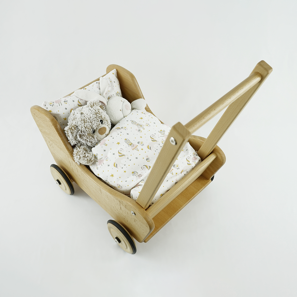 Puppenwagen, inkl. Puppenbettzeug