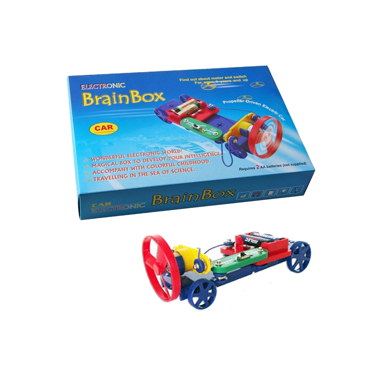 Electronic-Set Auto mit Propeller