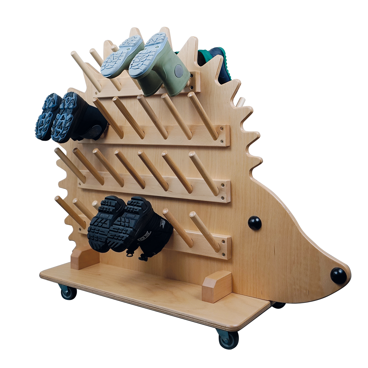 Stiefeligel für 26 Paar Stiefel