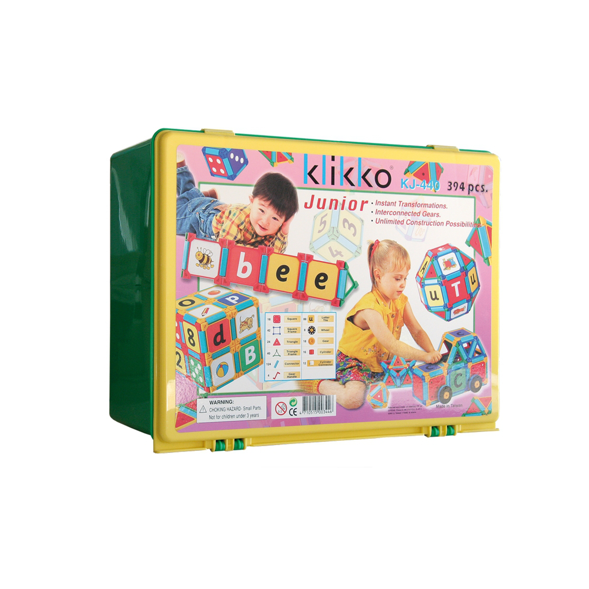 Klikko Junior Grundbaukasten, 394 Teile