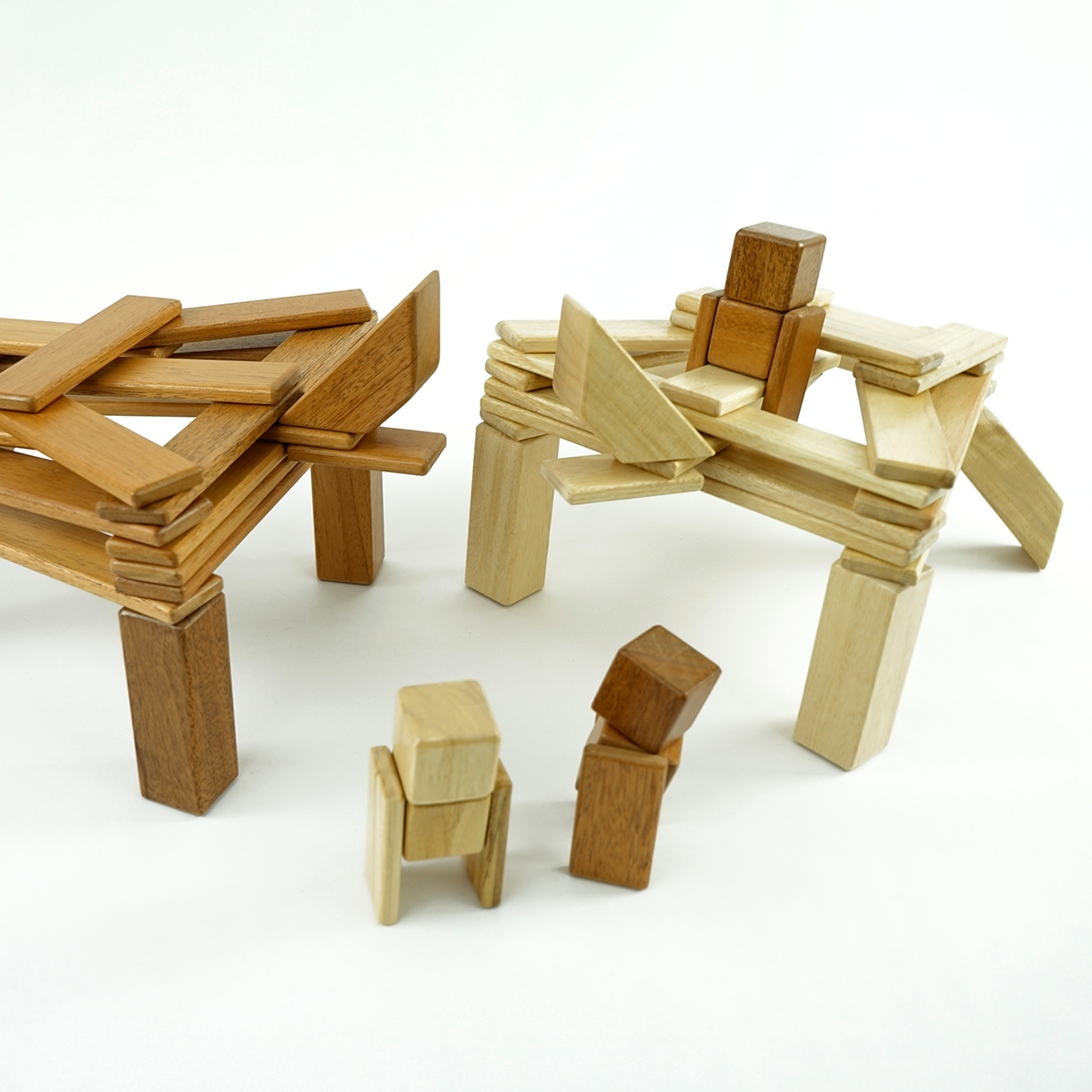 tegu-Magnetisches Entdeckerset natur, 22-teilig
