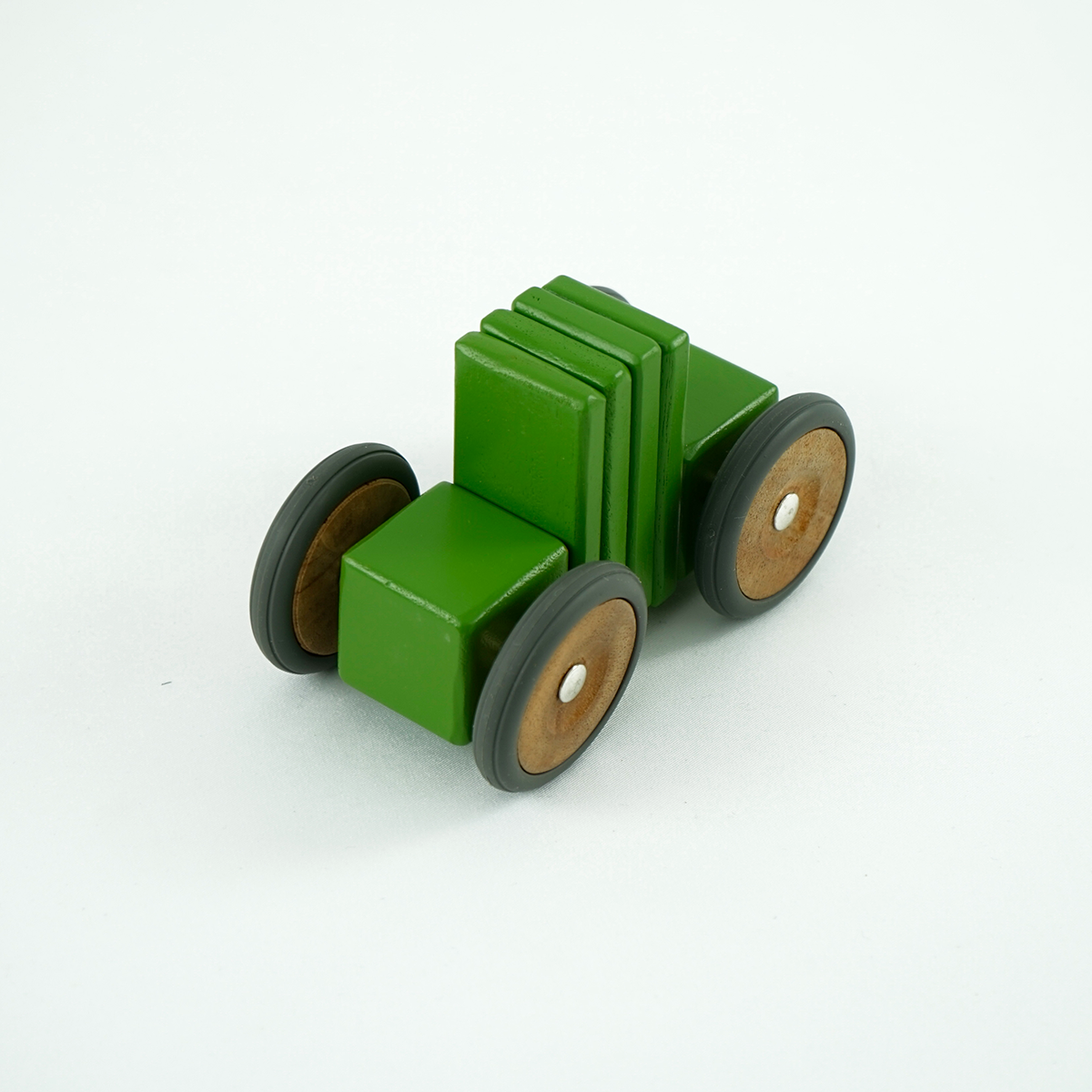 tegu-Magnetisches Auto-Set "Compact Car Hatch" grün