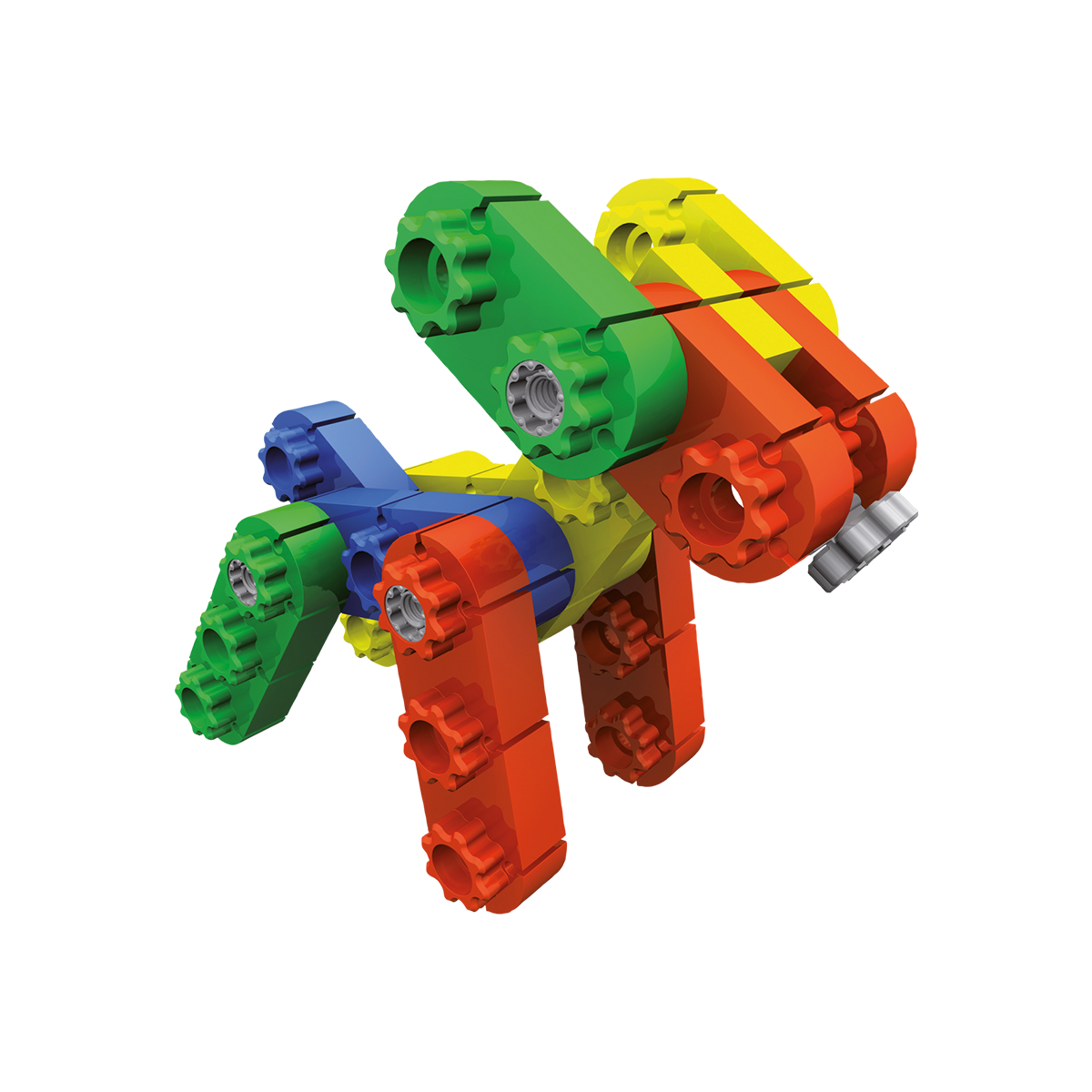 kiditec® Baukasten, 122 Teile