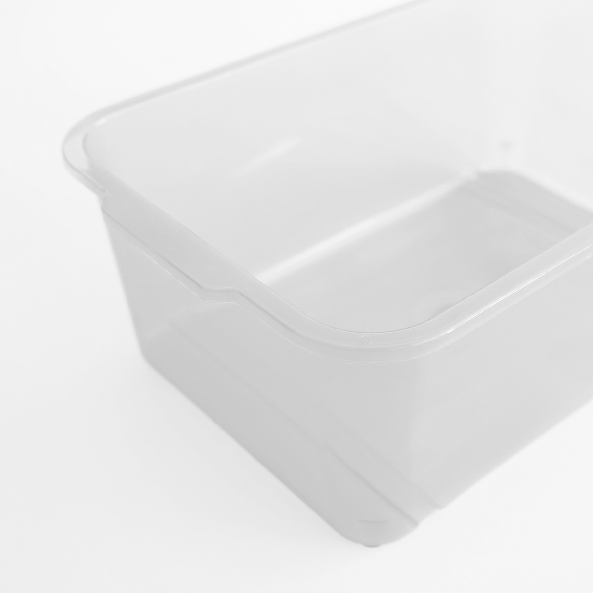 Eigentumswanne, transparent, 1 Stück, B17xH11xT25 cm