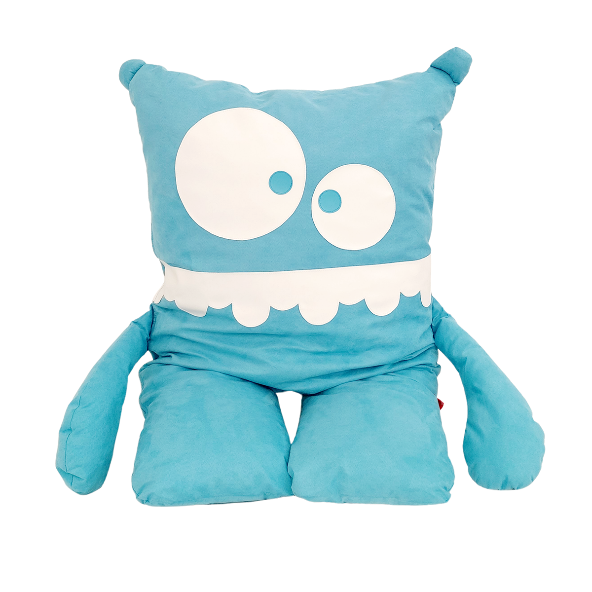 Knuddeliges Monsterkissen "BlueBooh"